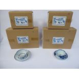 'Nanking Cargo' - two Chinese porcelain tea bowls and saucers,