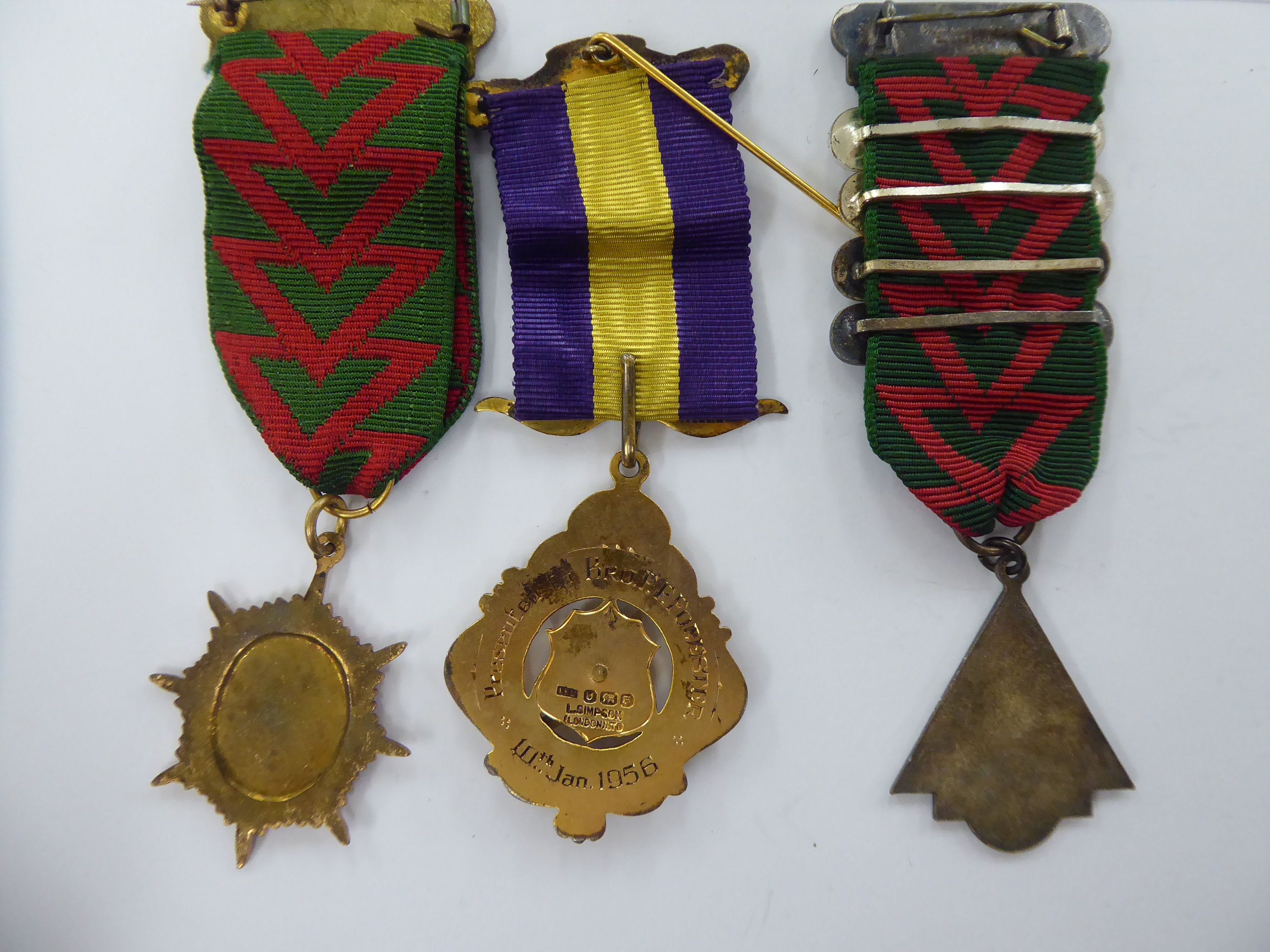 Three medals on ribbons, viz. - Image 2 of 3