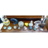 Glassware: to include 20thC Art Glass and various paperweights RSM