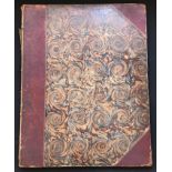 Gillray, James GILLRAYEx-Libris, Large Folio, Hardcover, bound three-quarter brown leather with