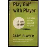 Gary Player Play Golf with Player. Instruction on every Aspect of the Game. (Book is period signed &