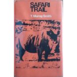 Murray Smith, T Safari Trail Dustcover over original dark maroon boards. T.Murray Smith is one of