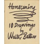 Battiss (Walter) HOME-COMING, Ten Drawings by Walter Battis. (Presentation copy) Unpaginated - title