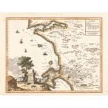 Girolamo Albrizzi Carta Geografica capo di Buona Speranza This attractive map is important for its