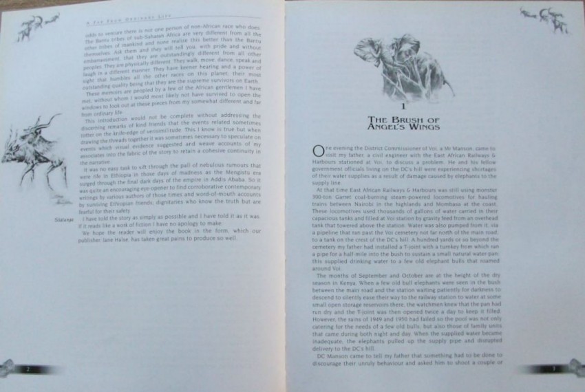 Fred Duckworth A Far From Ordinary Life-A Diary of Adventures in an Africa now Past. Hardback with - Image 3 of 4