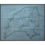 Frederick Dangerfield Map of the South African Republic (1884) Map showing the Boundaries of the