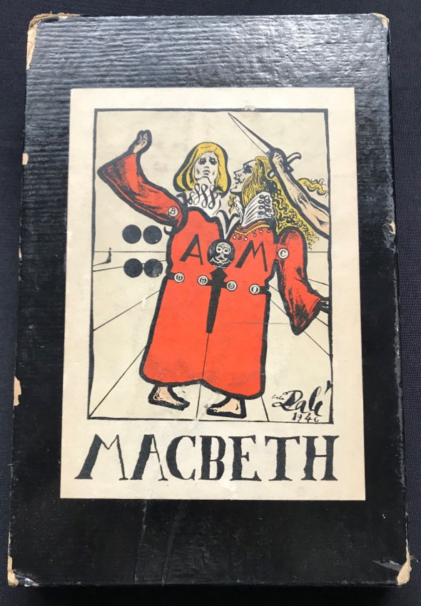 Shakespeare, William MACBETH (ILLUSTRATED BY SALVADOR DALI) First Edition, Hardcover Octavo,