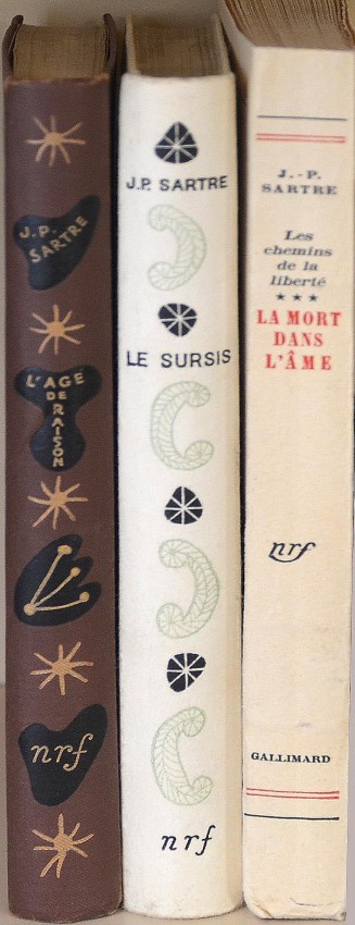 Jean-Paul Sartre LES CHEMINS DE LA LIBERTE - TRILOGY - TWO VOLUMES INSCRIBED BY SARTRE This lot - Image 2 of 4