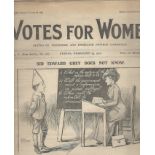 Frederick and Emmeline Pethick Lawrence Votes For Women London, February 1912. Newspaper. 11