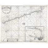 John Seller [Jeremiah Seller and Charles Price] A chart of ye coasts of Cimbebas and Caffaria from