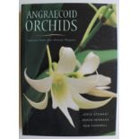 Joyce Stewart & Johan Hermans & Bob Campbell Angraecoid Orchids Large hardcover bound in white cloth