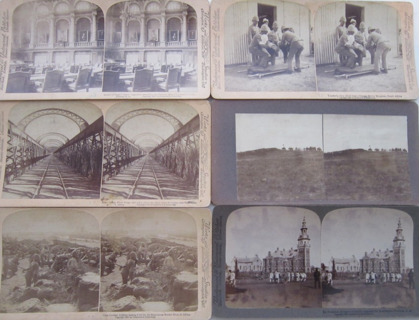 Anglo-Boer War Stereographs. An assorted collection of 89 Stereographs of the second Anglo-Boer War. - Image 4 of 4