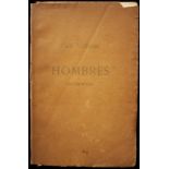 Paul Verlaine Hombres (Hommes) - 1st. ed. 1903 Published by Albert Messein although the title page