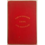 Ernest F. Kilpin (Compiler) The Cape of Good Hope Civil Service List, 1886. This book has been