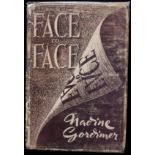 Nadine Gordimer FACE TO FACE - Nobel Prize winning author's first book 1949 First edition, first