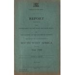 Union of South Africa REPORT PRESENTED BY THE GOVERMENT OF THE UNION OF SOUTH AFRICA TO THE