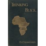 D Crawford Thinking Black Hardback copy in black cloth boards with gilt lettering to front and