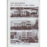 Cape Provincial Institute of Architects THE BUILDINGS OF CENTRAL CAPE TOWN; 3 volumes (65 pages; 369