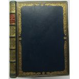 Matthew Arnold Sohrab and Rustum 1 volume. Fine bindings by Riviere & Son. Full calf blue covers