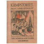 Leipoldt (C. Louis) KAMPSTORIES First edition: 120 pages, pictorial beige cloth, a very good copy.
