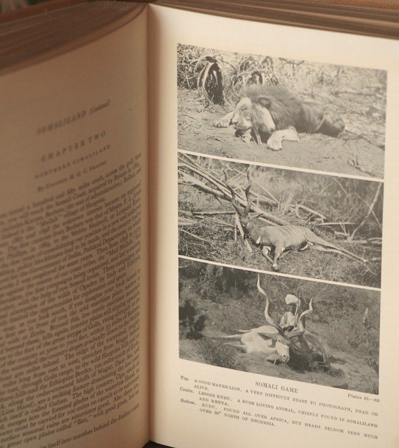 Maydon, H.C. (Major) Big Game Shooting in Africa The Lonsdale Library, Vol. XIV. Hardcover, gilt - Image 3 of 4