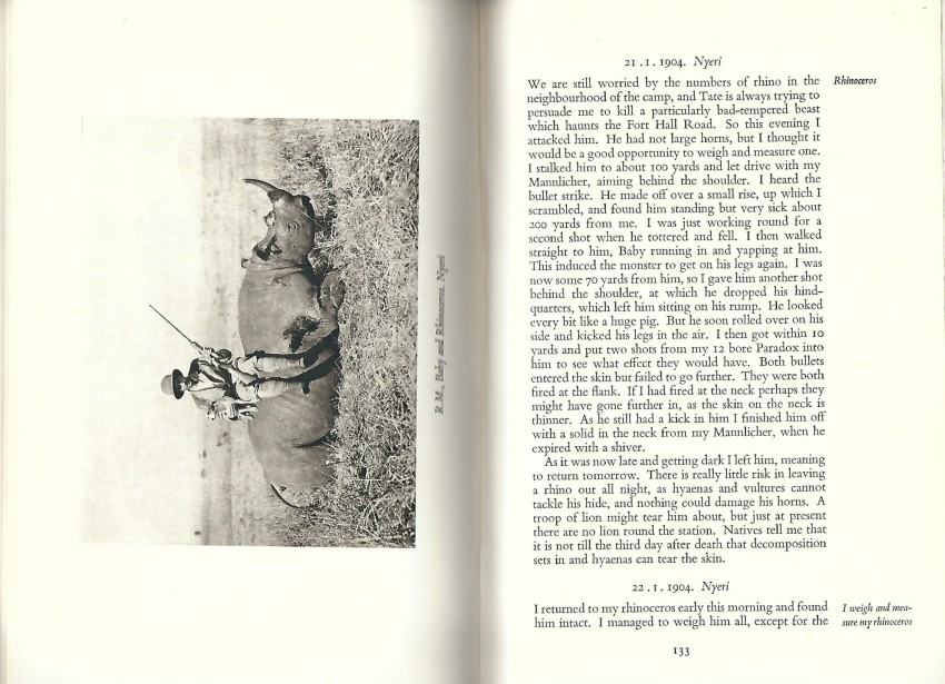 Colonel R Meinertzhagen Kenya Diary 1902-1906 Oliver & Boyd, London, 1957. Hardback. Condition: Very - Image 4 of 4