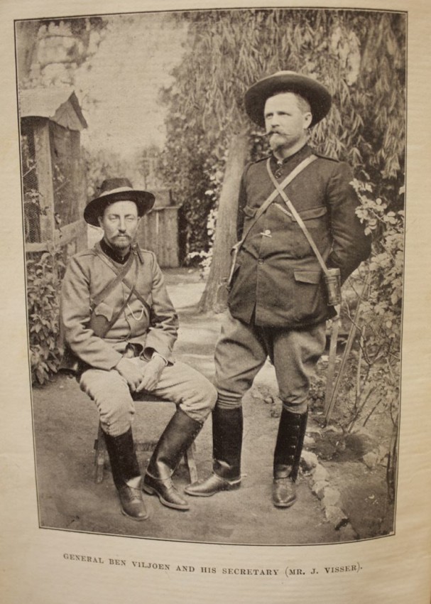 General Ben Viljoen My Reminiscences of the Anglo-Boer War (1902) Publisher's red cloth binding with - Image 3 of 4