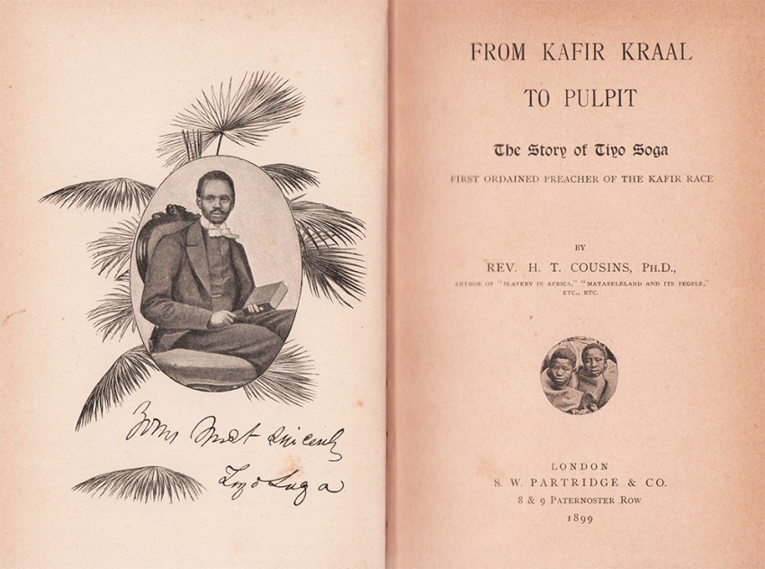 Cousins (Rev. H.T.) FROM KAFIR KRAAL TO PULPIT 160 pages, frontispiece portrait., illustrations, - Image 2 of 2