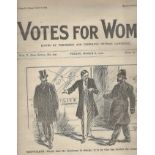 Frederick and Emmeline Pethick Lawrence Votes For Women London, March 1912. Large newspaper. 11