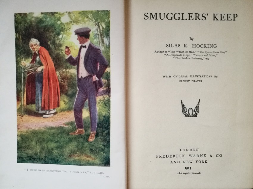 Hocking, Silas K; Ernest Prater (illustrator) Smuggler's Keep (1913) Silas K Hocking was a - Image 2 of 3