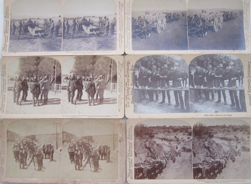 Anglo-Boer War Stereographs. An assorted collection of 89 Stereographs of the second Anglo-Boer War. - Image 2 of 4