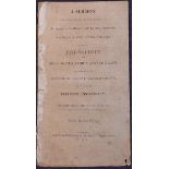 Horne (Rev. Melville) HORNE'S SERMON 28pp disbound section; the complete Sermon preached by Rev.