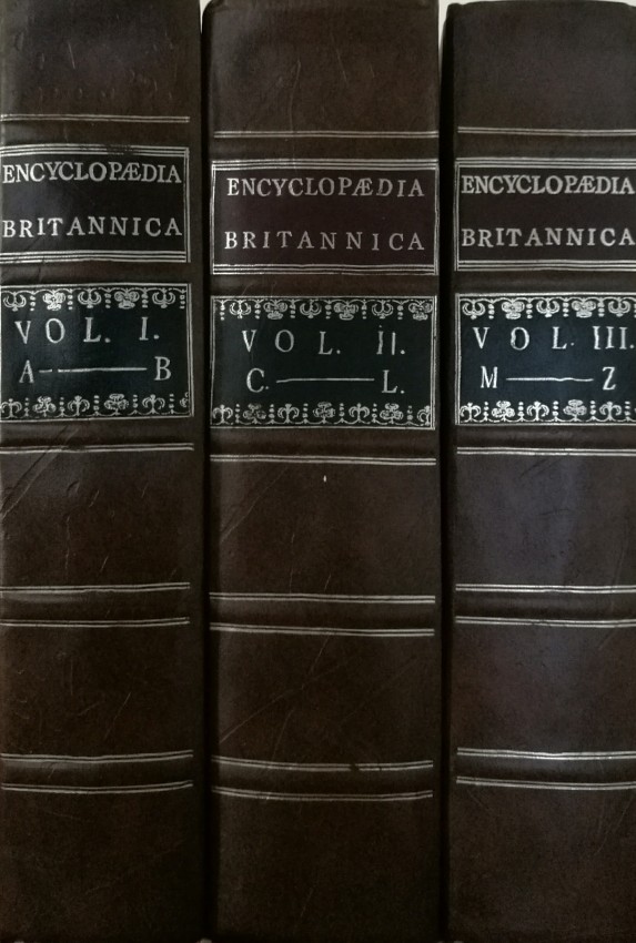 A Society of Gentlemen in Scotland Encyclopaedia Britannica, Facsimile of first edition of 1771 (3