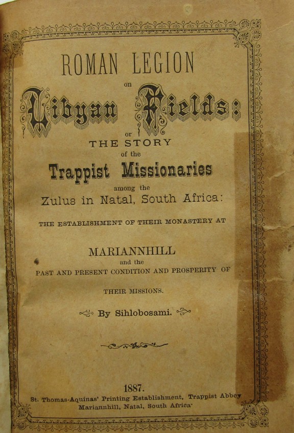 Sihlobosami Roman Legion on Libyan Fields 1 volume. First edition 1887. Scarce. Wine cloth boards - Image 2 of 4