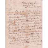 Two Letters LETTERS FROM THE LANGALIBELELE REBELLION OF 1873 The first one dated 13 December 1873