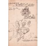 Siege of Ladysmith THE LADYSMITH BOMBSHELL Single copy: 5 (320 x 200 mm) leaves with a cartoon on