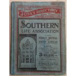 Juta & Co. (Compilers) Juta's Directory of Cape Town Suburbs and Simon's Town 1926 Staining of