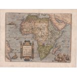 Abraham Ortelius Africae tabula nova [A new map of Africa]This is a beautiful example of a