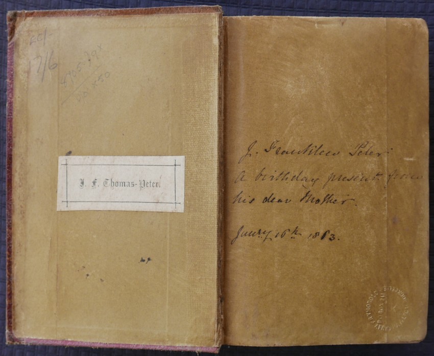 Livingstone (David) LIVINGSTONE'S SOUTH AFRICAix plus 436pp. Original cloth hardcover with faded - Image 2 of 4