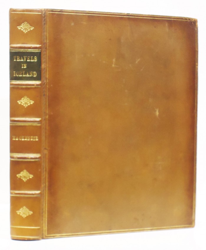 Mackenzie (George Steuart) TRAVELS IN THE ISLAND OF ICELANDFirst edition: xvii, 483 pages, half