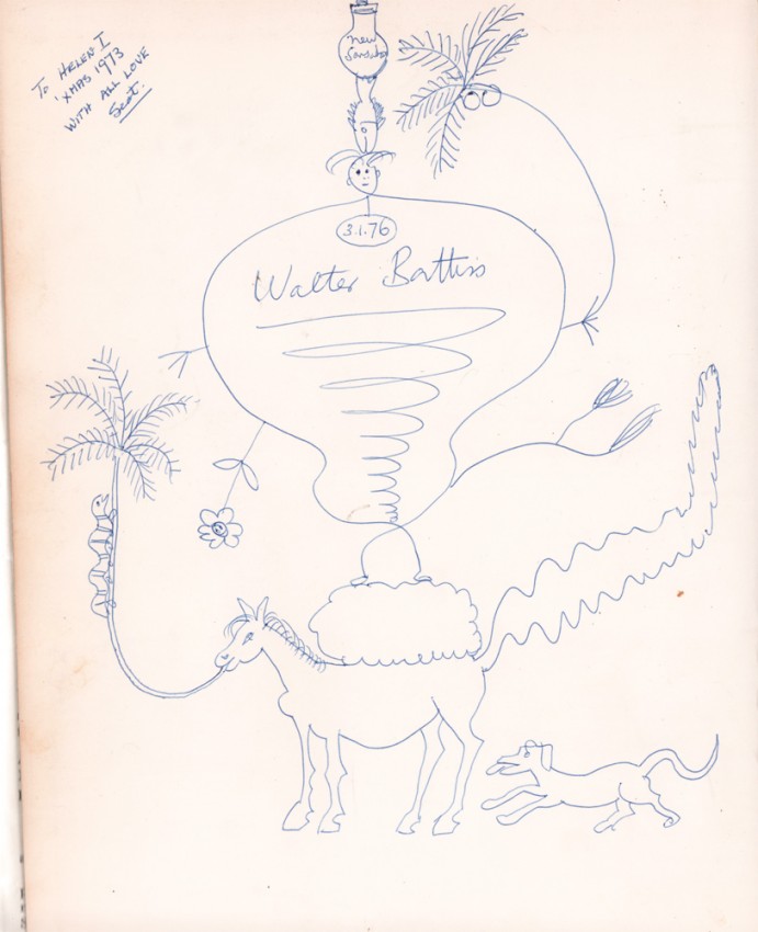 Battiss (Walter) LIMPOPO (Signed by the artist)128 pages, 19 colour illustrations, many black and - Image 2 of 4