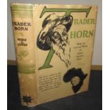 Alfred Aloysius "Trader" Horn, Ethelreda Lewis (editor) Trader Horn (SIGNED copy)Original green