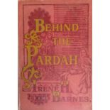 Barnes, Irene Behind the PardahHardback with illustrated red boards. All the illustrations and