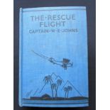 Johns, Captain W. E. THE RESCUE FLIGHT ƒ?? A BIGGLES STORYPyramid Edition, Dated 1939, the same year