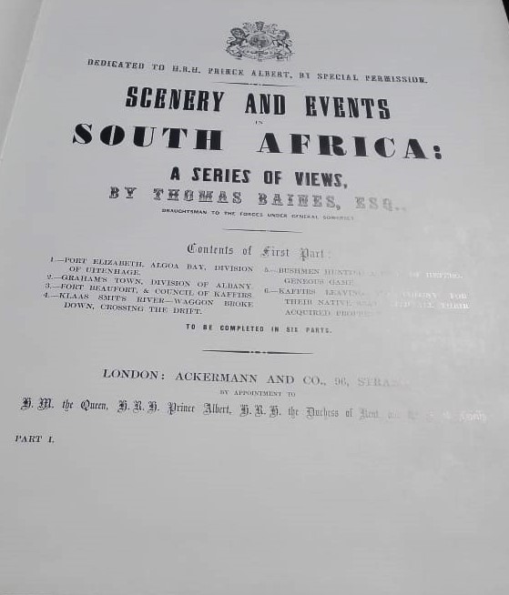 Baines (Thomas), Bradlow (Frank R.) - Introduction & Descriptive Notes SCENERY AND EVENTS IN SOUTH - Image 3 of 3