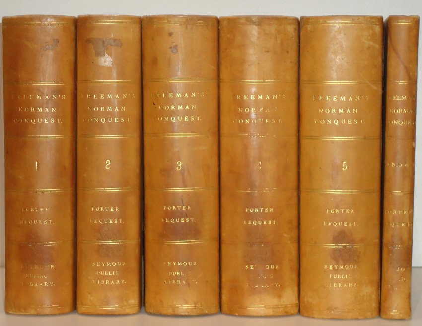 Freeman ( Edward A.) THE HISTORY OF THE NORMAN CONQUEST OF ENGLAND6 volumes. Vol 1 third edition