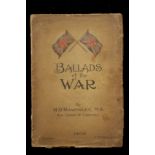 Hardwicke Drummond Rawnsley BALLADS OF THE BOER WAR (1900)First edition published by J.M. Dent in