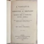 SAMUEL BROADBENT A NARRATIVE OF THE FIRST INTRODUCTION OF CHRISTIANITY AMONGST THE BAROLONG TRIBE OF
