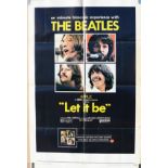 Poster: THE BEATLES LET IT BE Apple an abkco managed comany presents “Let it Be” Produced by Neil