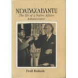 Rodseth, Fred NDABAZABANTU:144 pages: portraits, map. Pictorial paper covered boards, faded on